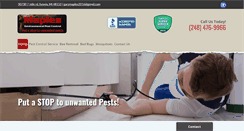 Desktop Screenshot of maplespestcontrol.com